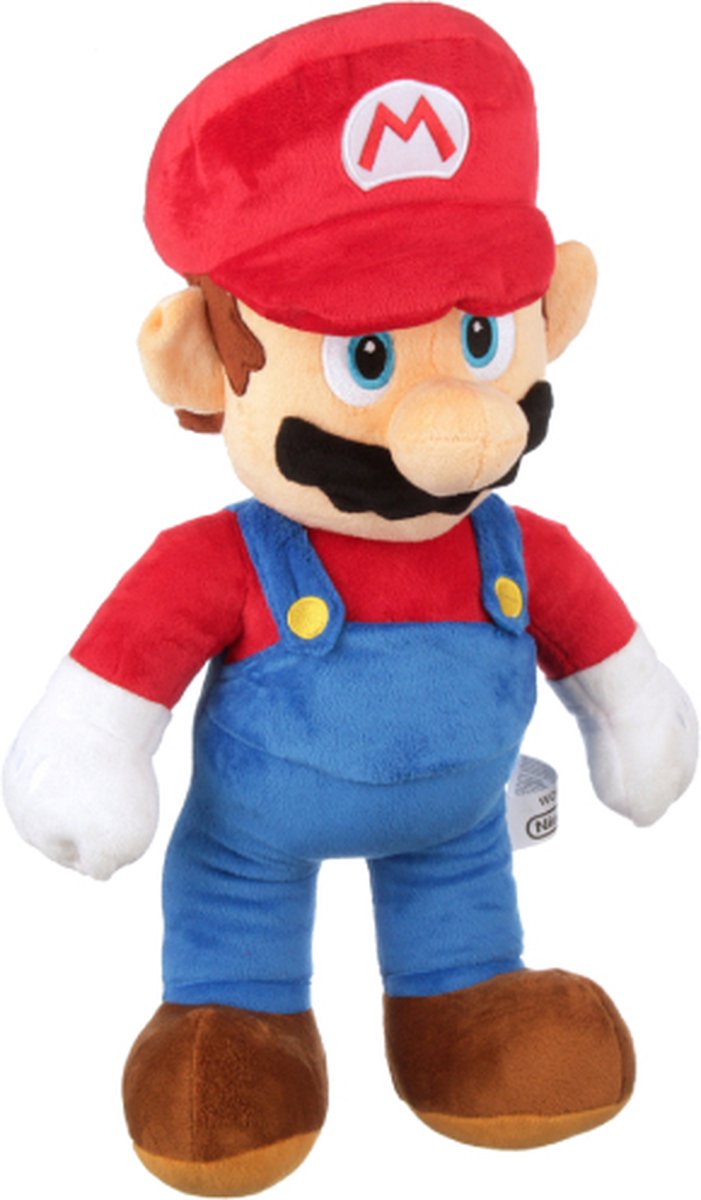 Super Mario Bros Fantasy Pluche Knuffel 45 cm {Nintendo Plush Toy | Speelgoed knuffelpop voor kinderen jongens meisjes | Mario, Luigi, Toad, Donkey Kong, Yoshi, Bowser, Peach}